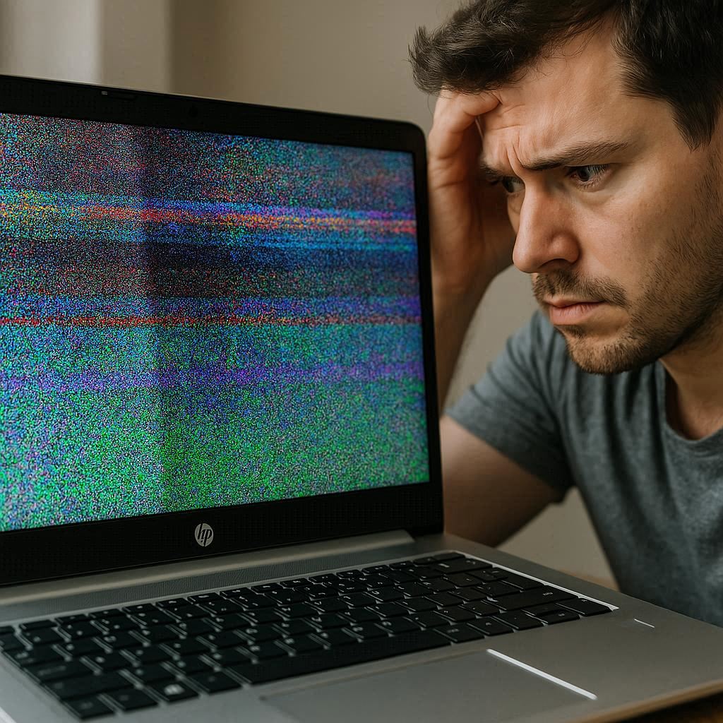 علائم مشکلات تصویر د اچ پی