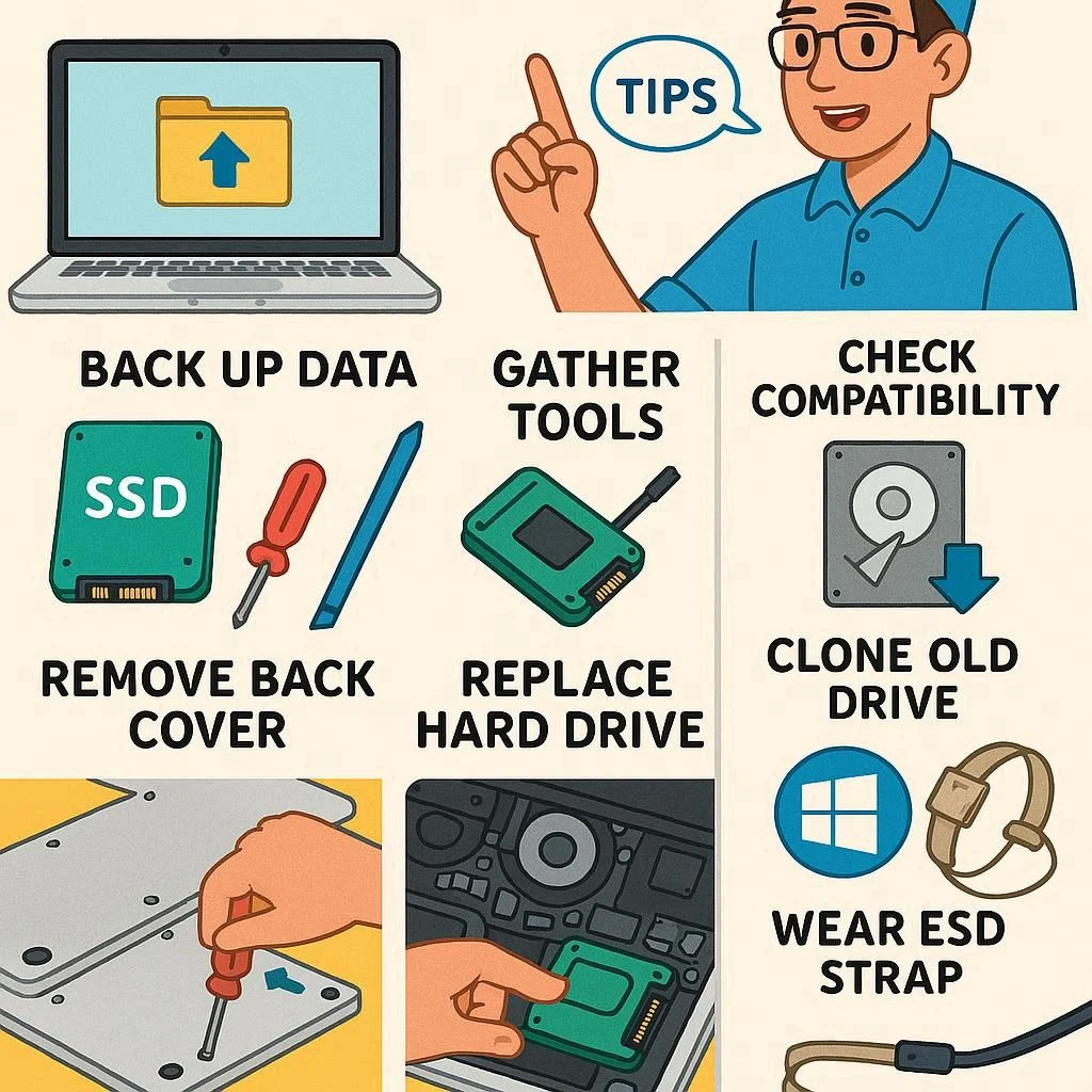 هر آنچه قبل از ارتقا هارد لپ تاپ مک ‌بوک باید بدانید