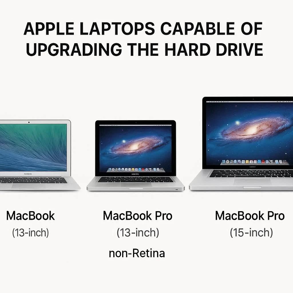 کدام مدل‌های اپل قابلیت ارتقا هارد دارند؟