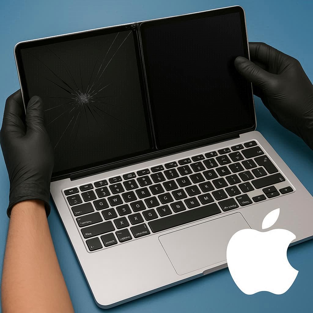 تعمیر و تعویض ال سی دی لپ تاپ اپل