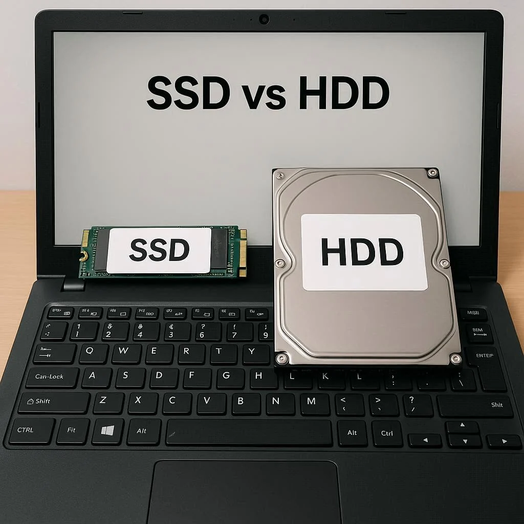 SSD یا HDD؛ انتخاب بهتر برای لپ تاپ توشیبا