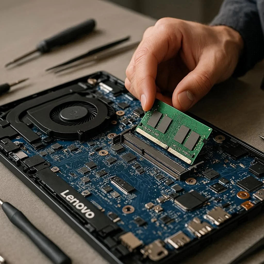 ارتقا رم لپ تاپ لنوو