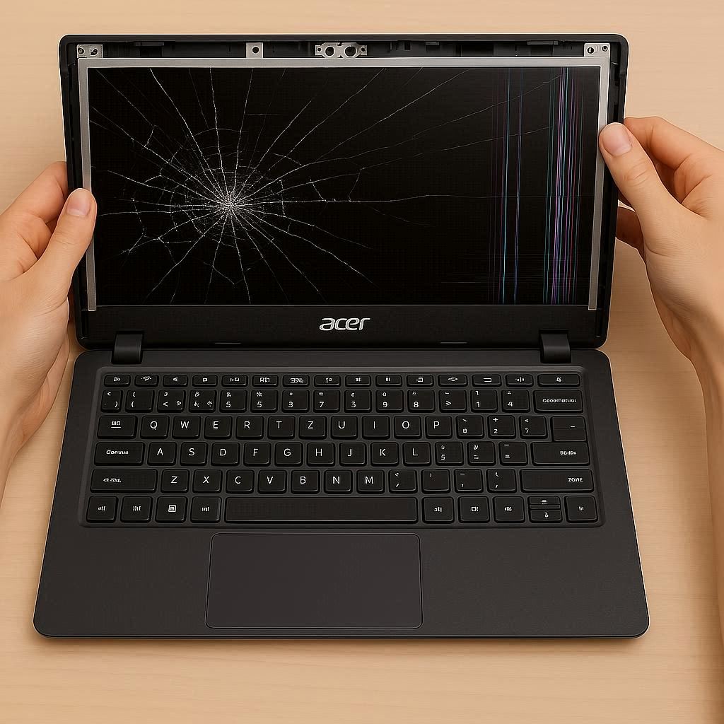 تعمیر و تعویض ال سی دی لپ تاپ ایسر