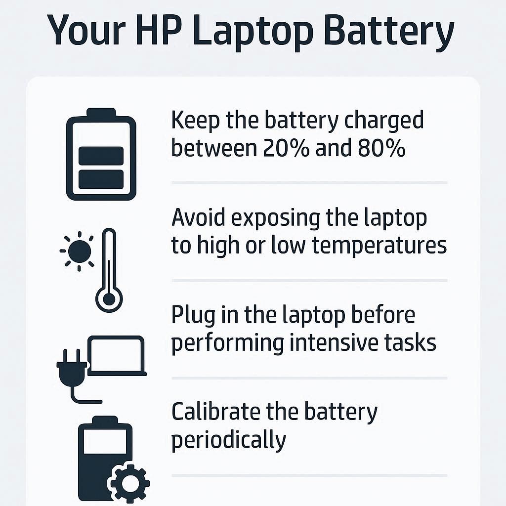 آموزش نگهداری صحیح باتری اچ پی