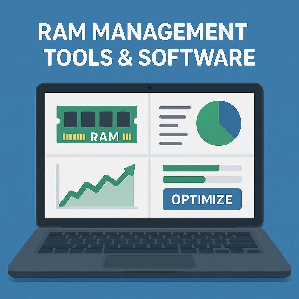 ابزار و نرم‌افزارهای مدیریت رم