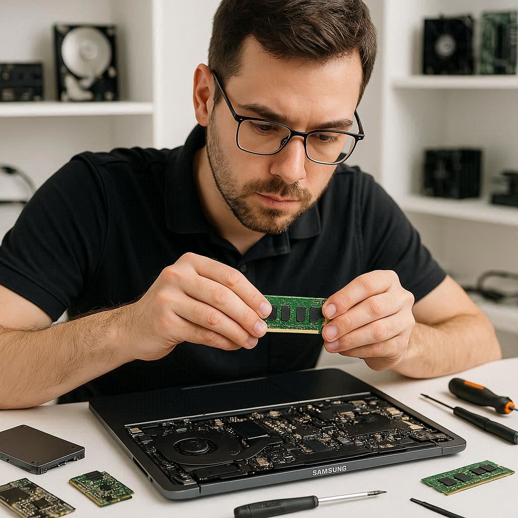 ارتقا رم در سامسونگ