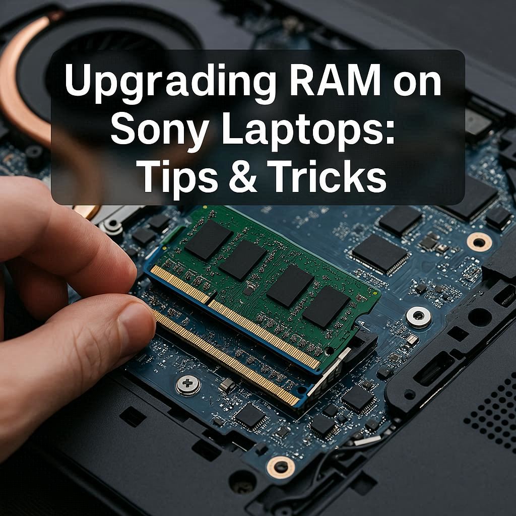 ارتقا رم در سونی نکات و راهنمایی‌ها