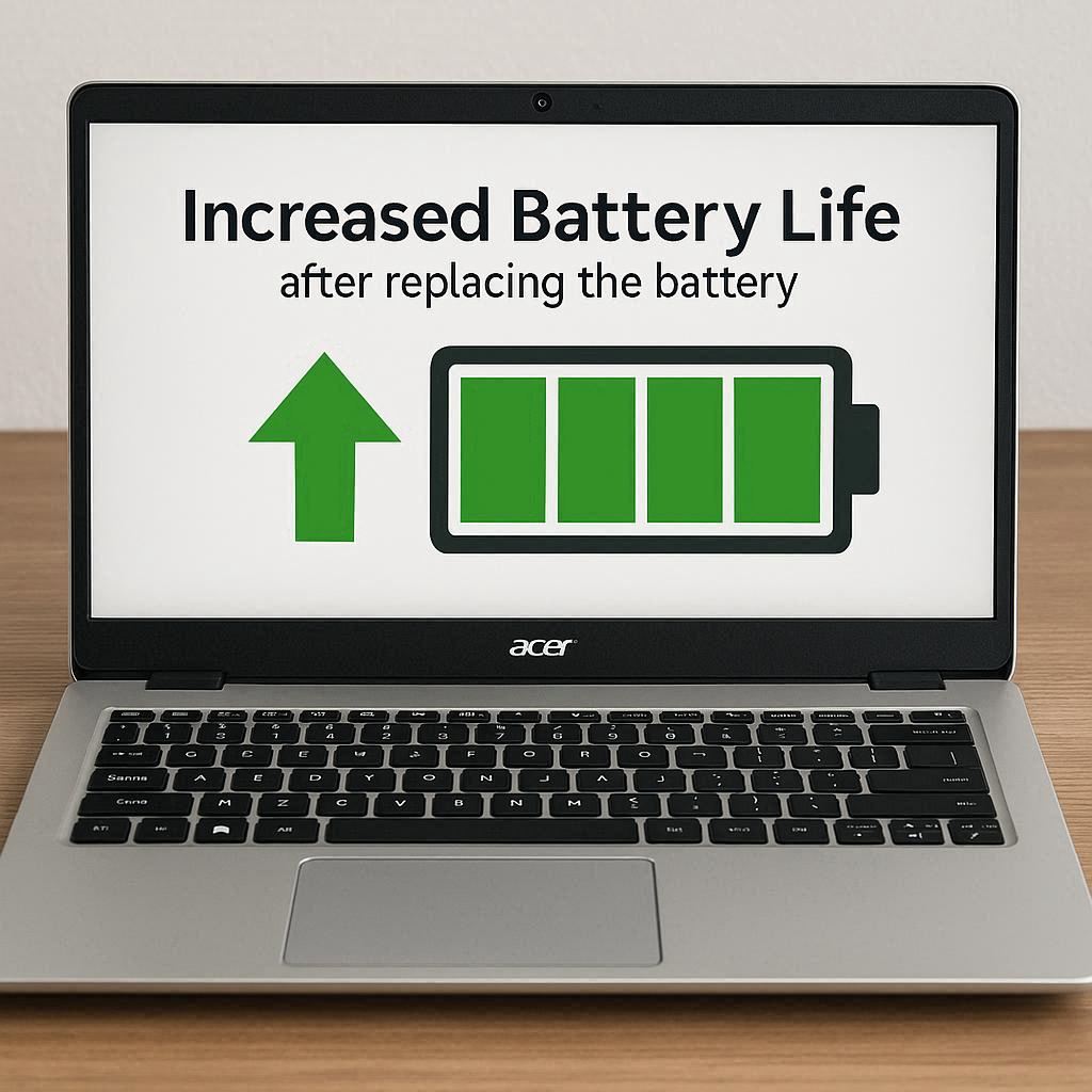 افزایش عمر باتری بعد از تعویض