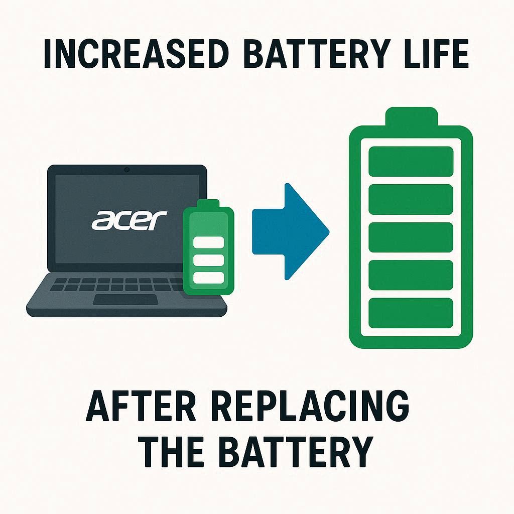 افزایش عمر باتری بعد از تعویض