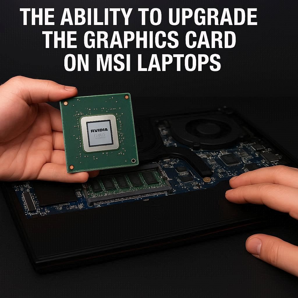 امکان ارتقای کارت گرافیک در MSI