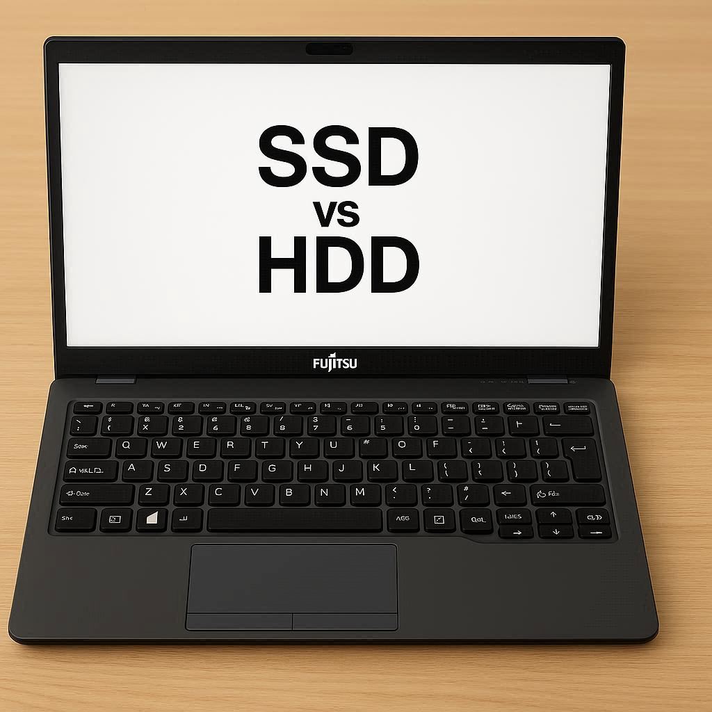 انتخاب بین SSD و HDD در فوجیتسو