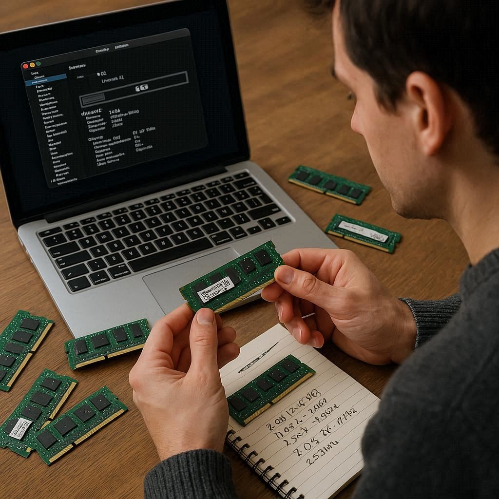 انتخاب رم مناسب برای مک‌ بوک