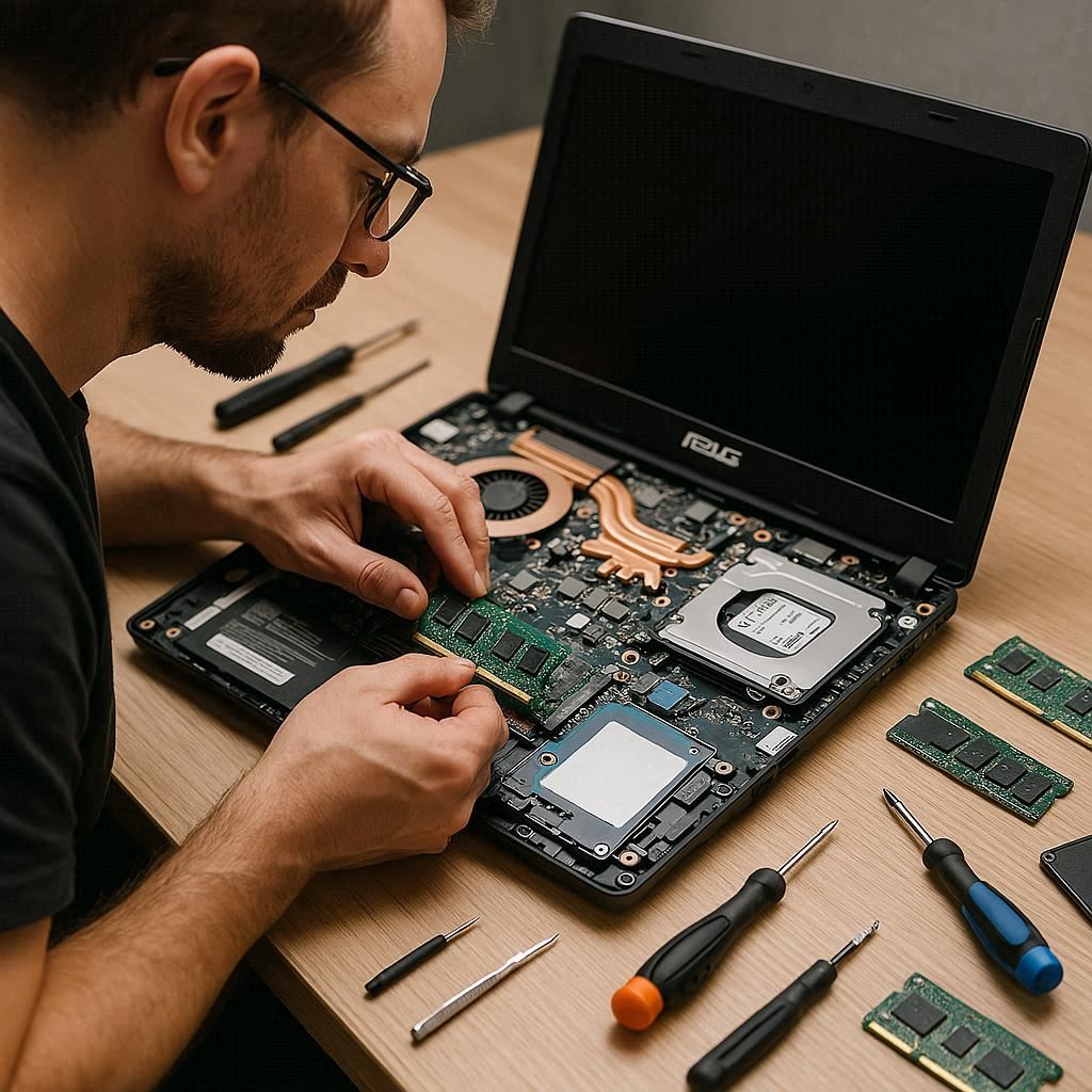 انتخاب قطعات مناسب برای ایسوس