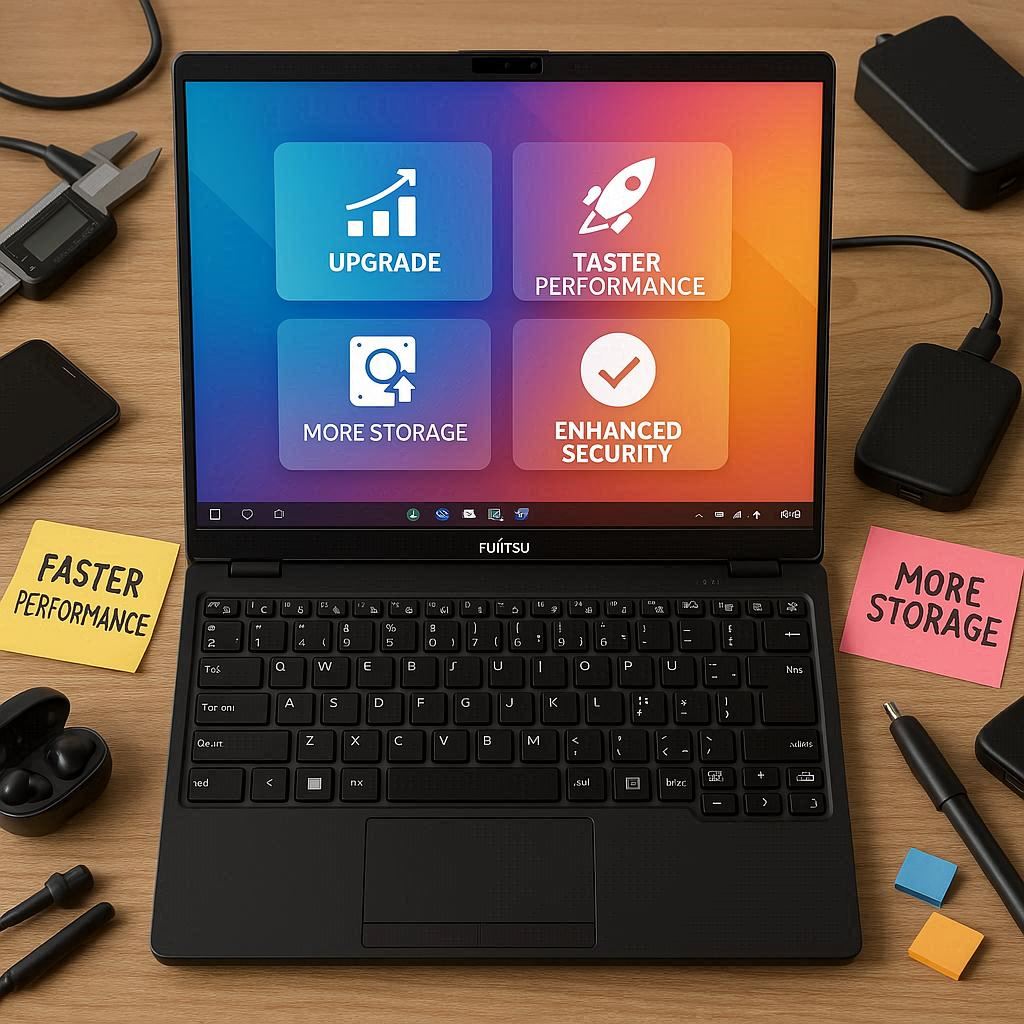 اهمیت ارتقا لپ تاپ فوجیتسو