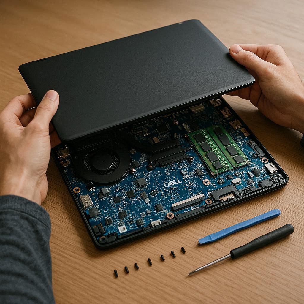 باز کردن دل برای دسترسی به سوکت شارژ