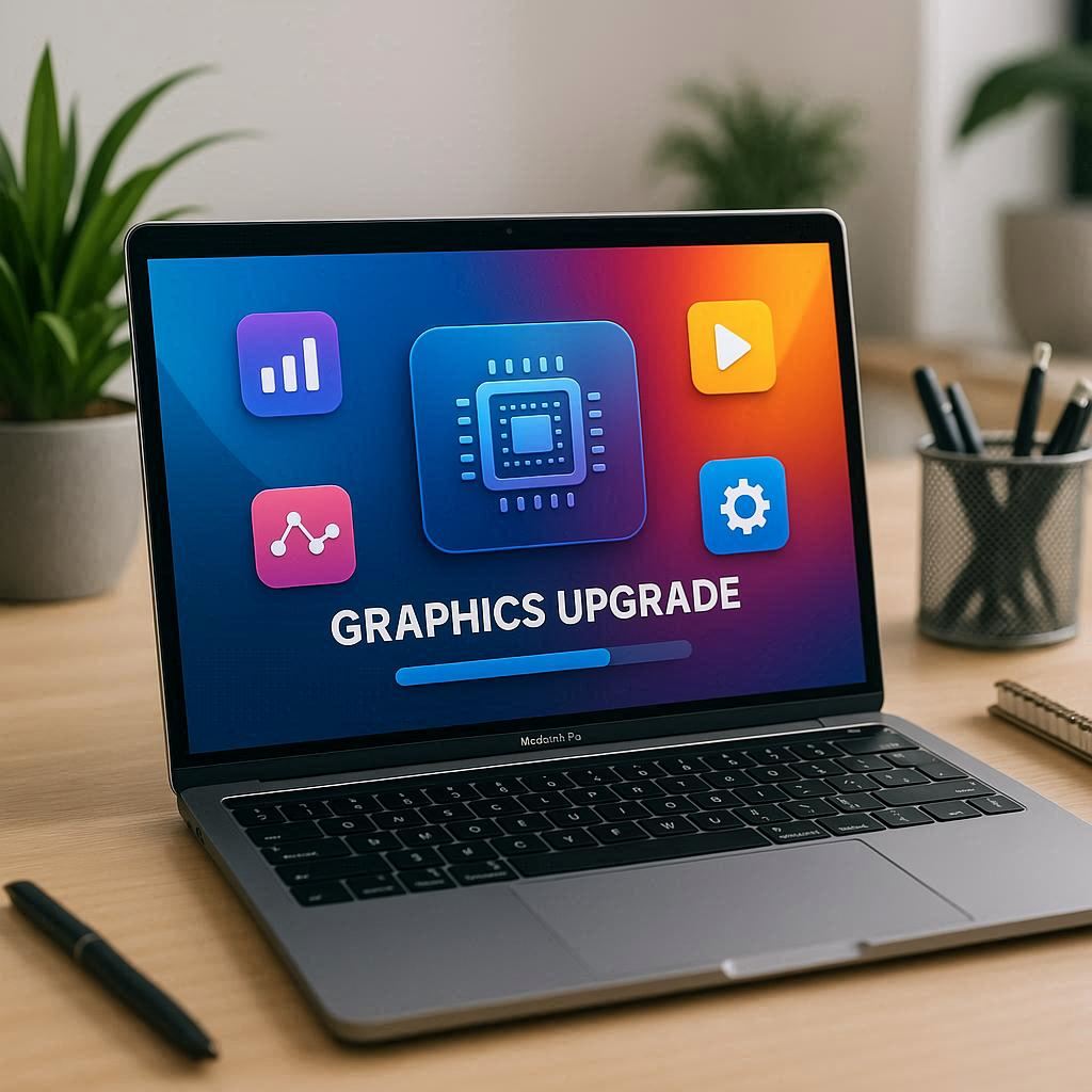 بهبود گرافیک مک‌ بوک