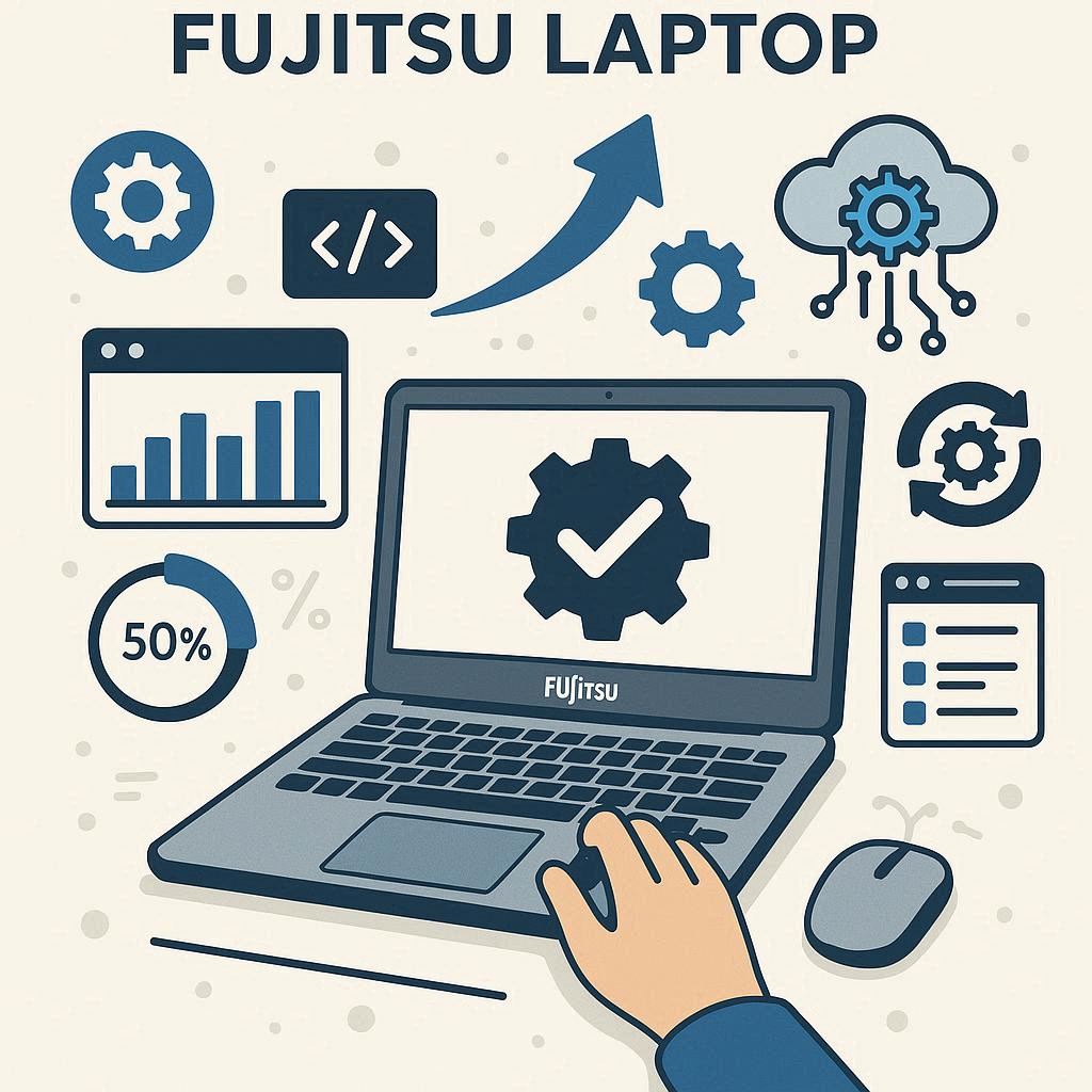 بهینه‌سازی نرم‌افزاری لپ تاپ فوجیتسو