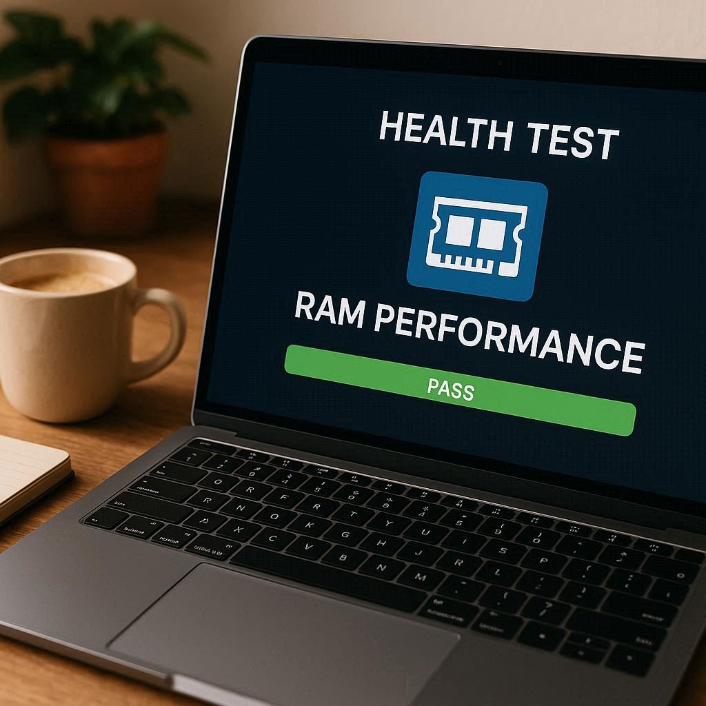 تست سلامت رم لپ تاپ مک ‌بوک