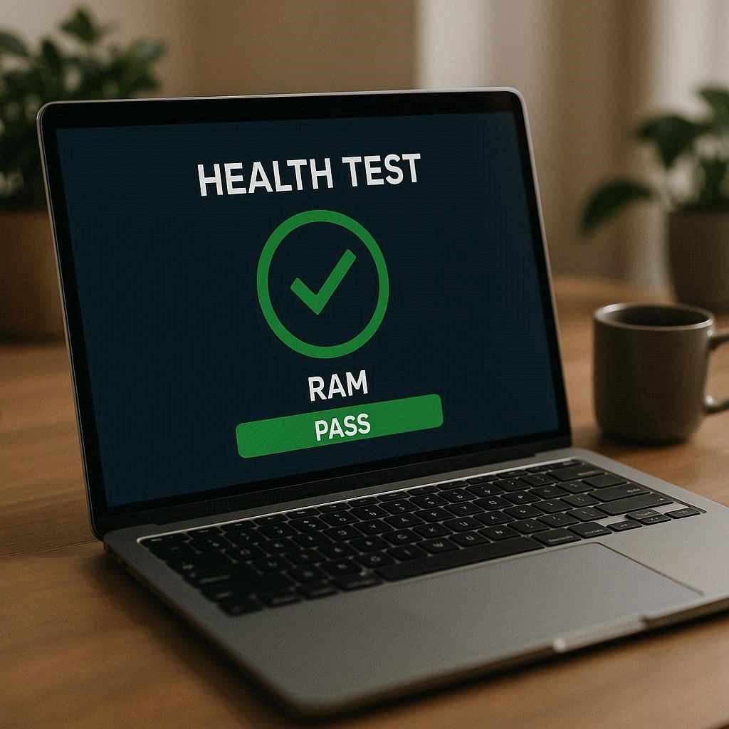 تست سلامت رم مک ‌بوک