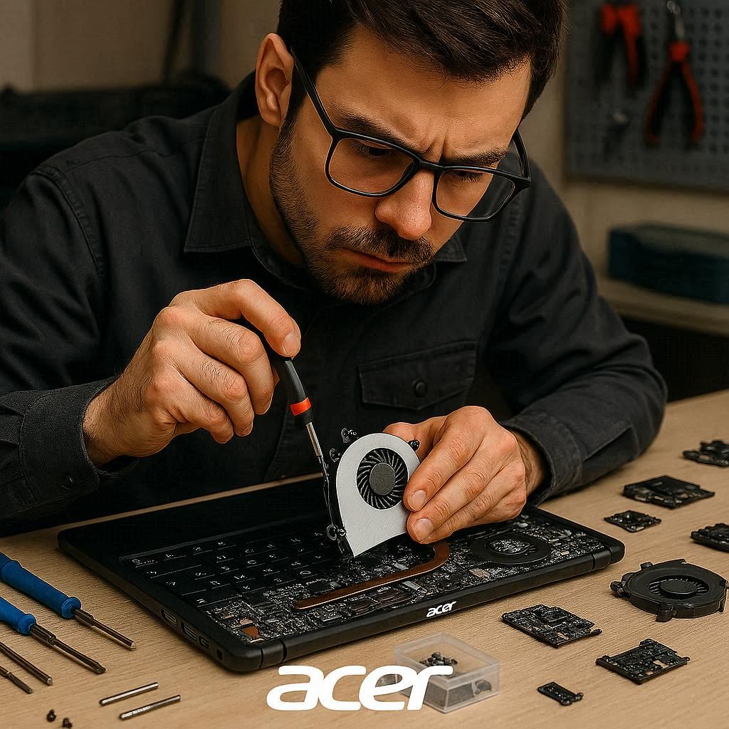 تعمیر فن لپ تاپ ایسر