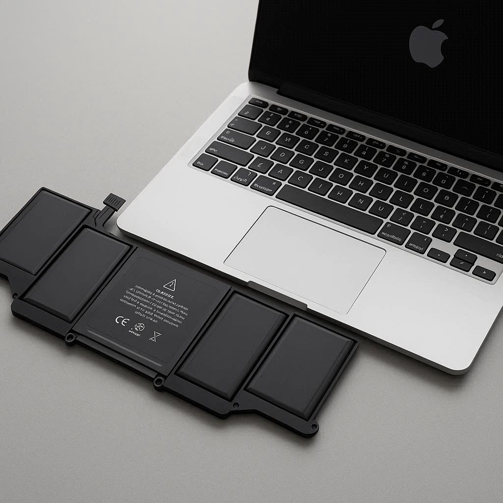 تعمیر و تعویض باتری لپ تاپ اپل