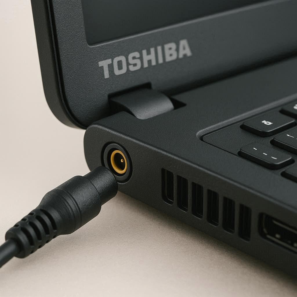 تعمیر و تعویض سوکت شارژ لپ تاپ توشیبا