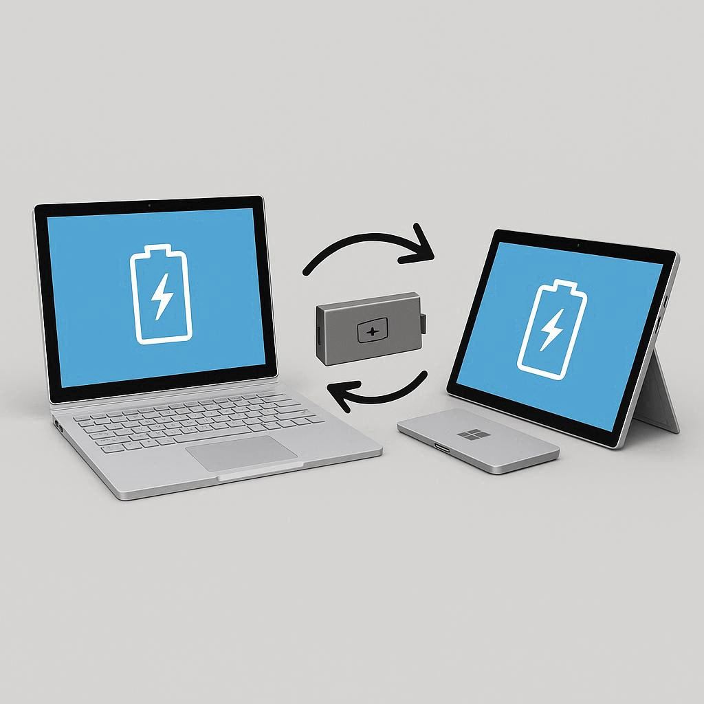 تعویض باتری سرفیس پرو و سرفیس بوک