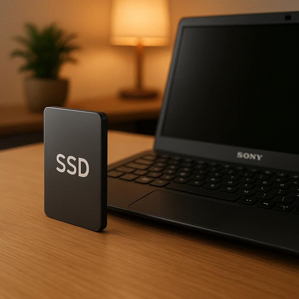 تعویض هارد و نصب SSD در مدل‌های لپ تاپ سونی