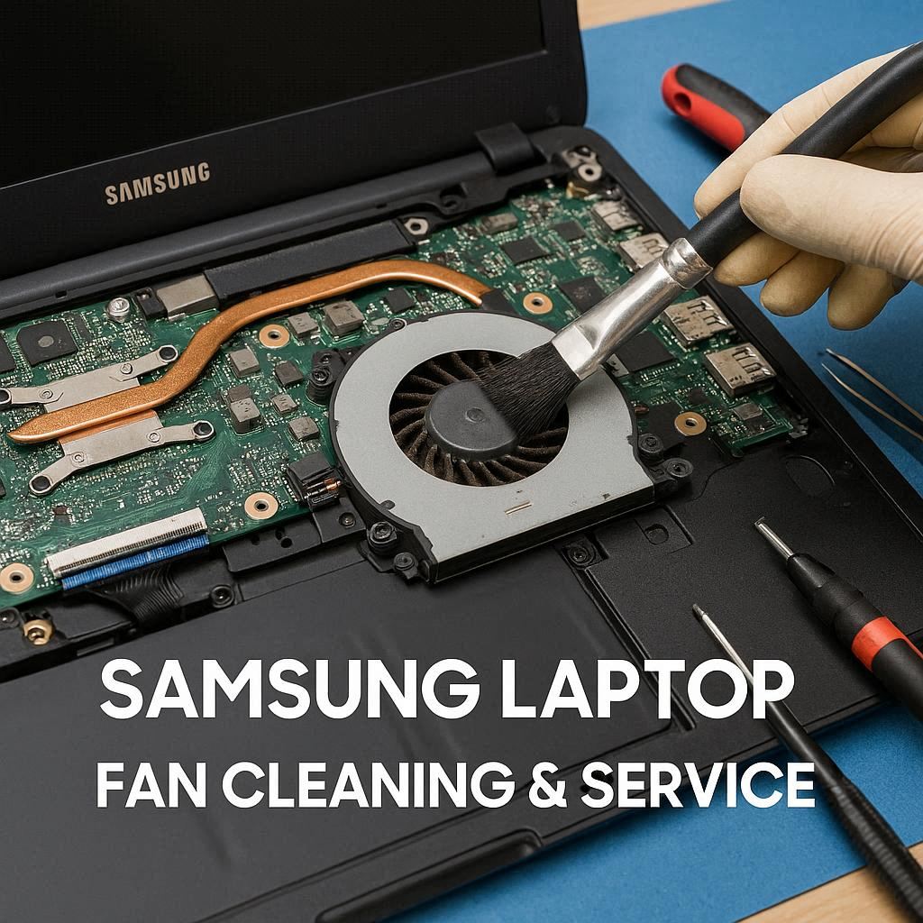 تمیز کردن و سرویس فن سامسونگ