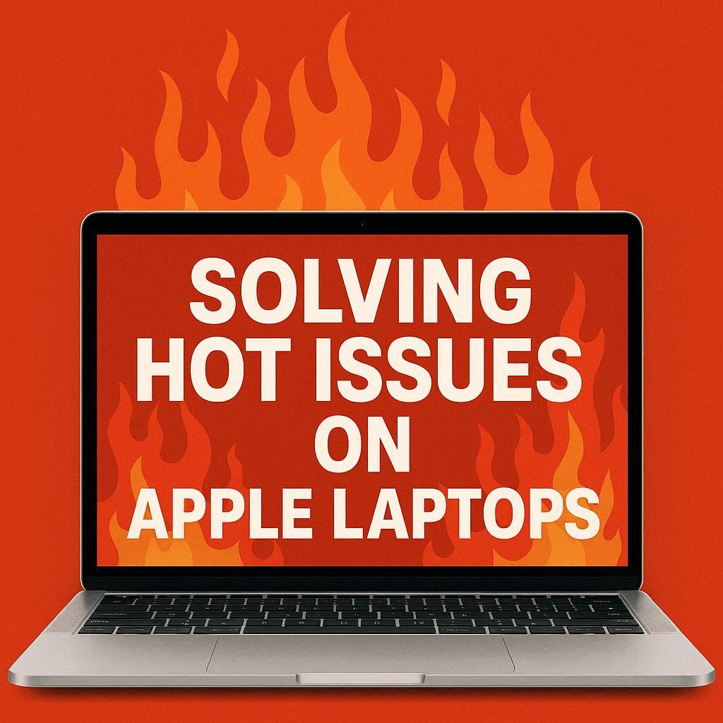 حل مشکلات داغ شدن در لپ ‌تاپ‌های اپل