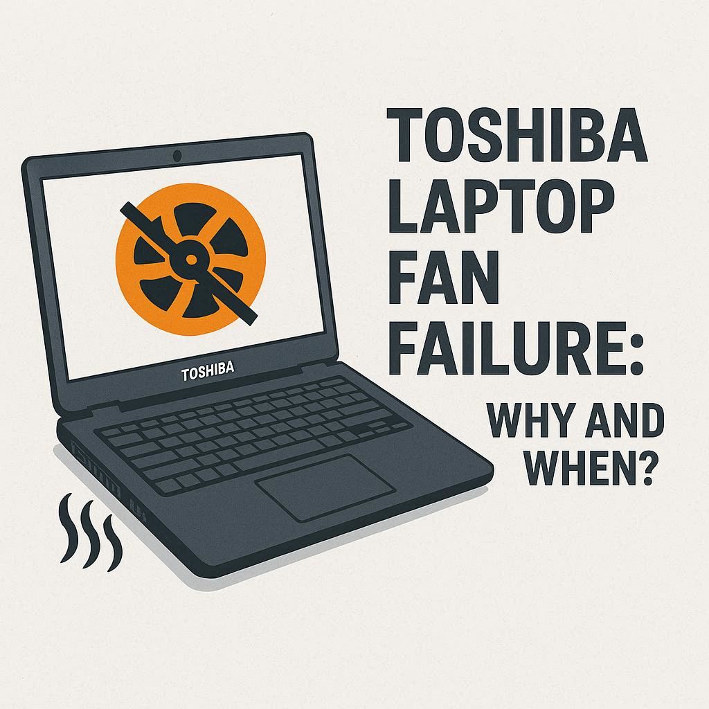 خرابی فن لپ تاپ توشیبا چرا و چه زمانی؟