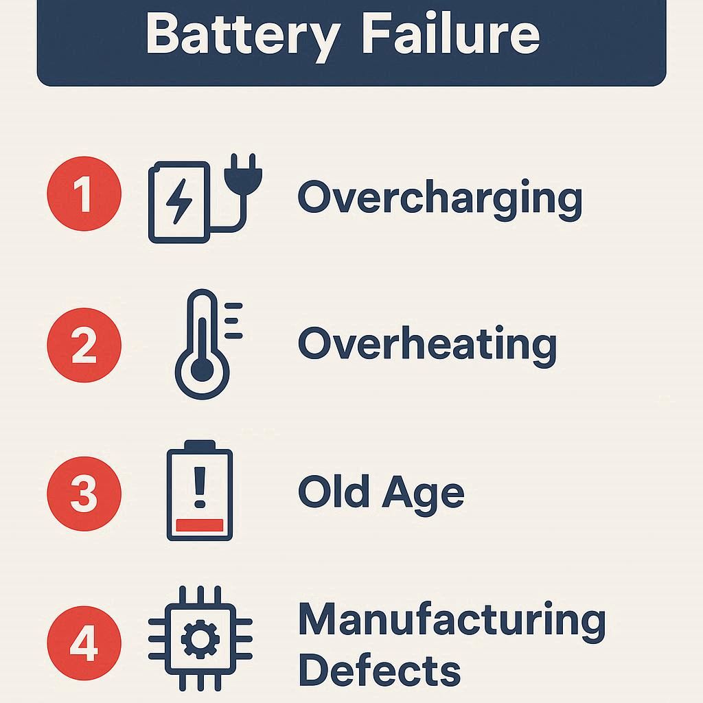 دلایل اصلی خرابی باتری لپ تاپ سونی