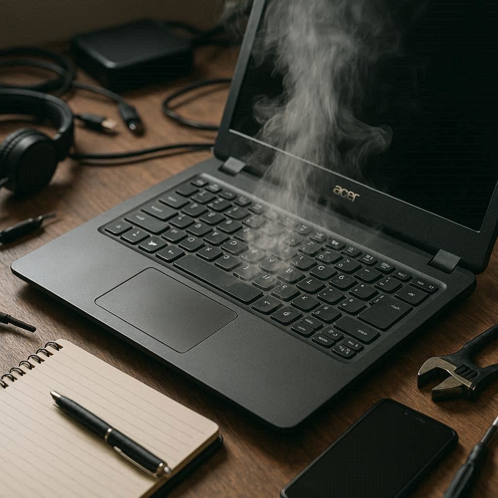 دلایل داغی در لپ‌ تاپ‌های Acer