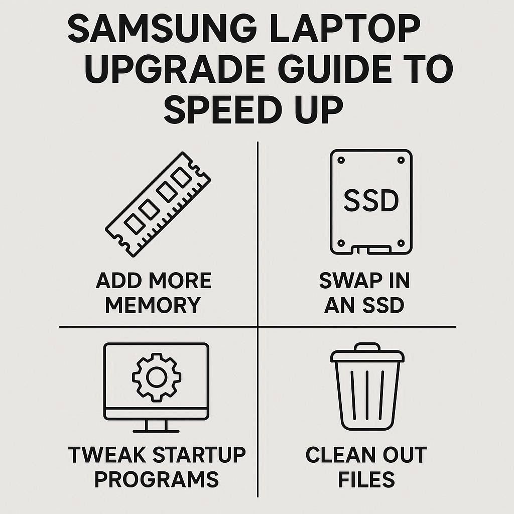 راهنمای ارتقا سامسونگ برای افزایش سرعت