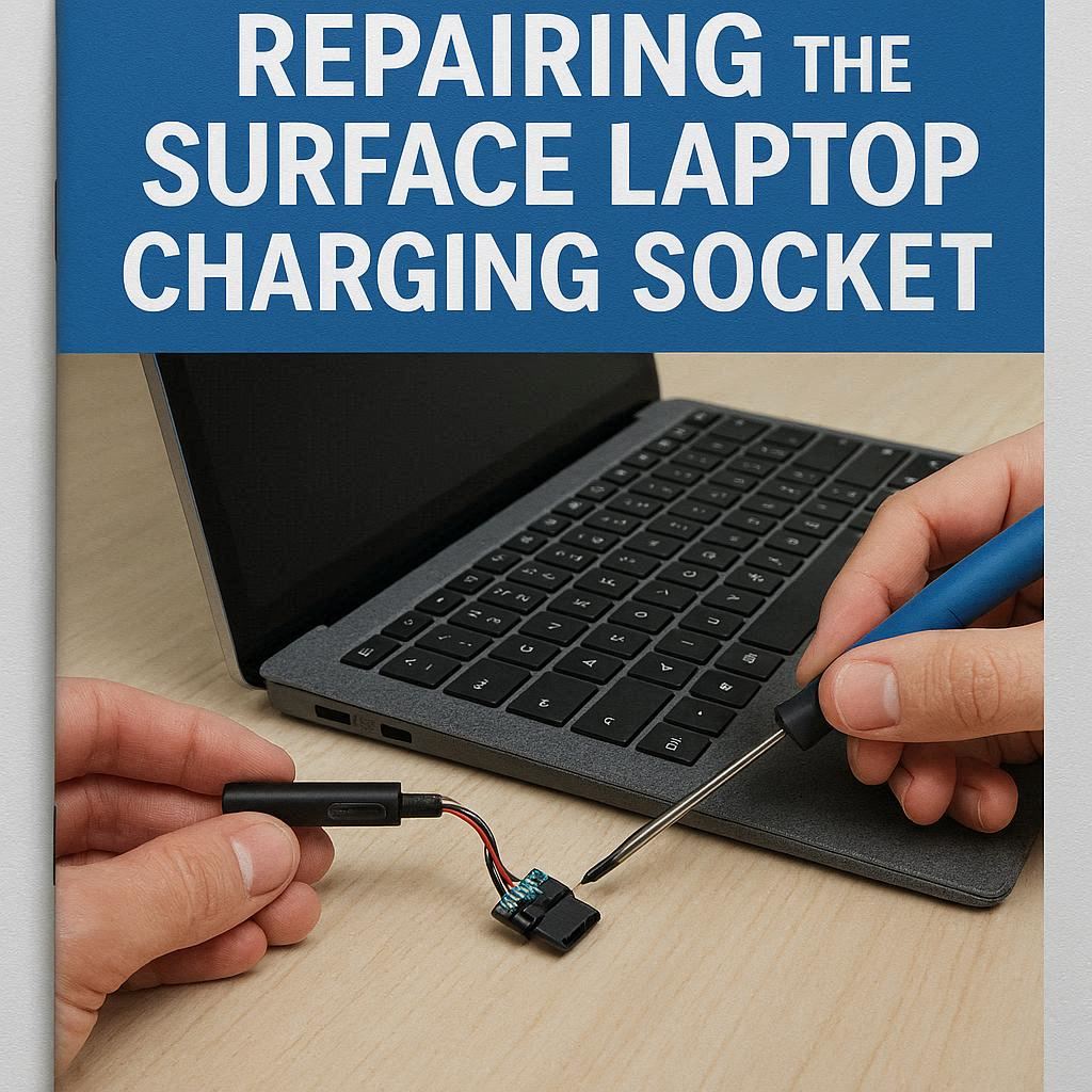 راهنمای کامل تعمیر سوکت شارژ لپ تاپ سرفیس