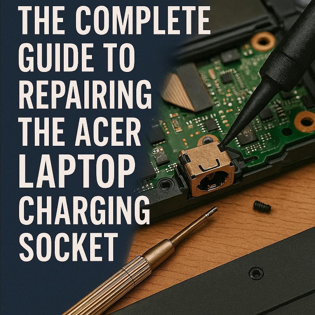 راهنمای کامل تعمیر سوکت شارژ Acer