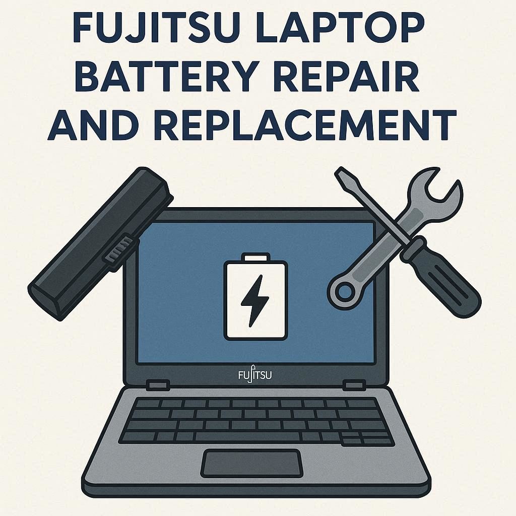 راهنمای کامل تعمیر و تعویض باتری فوجیتسو