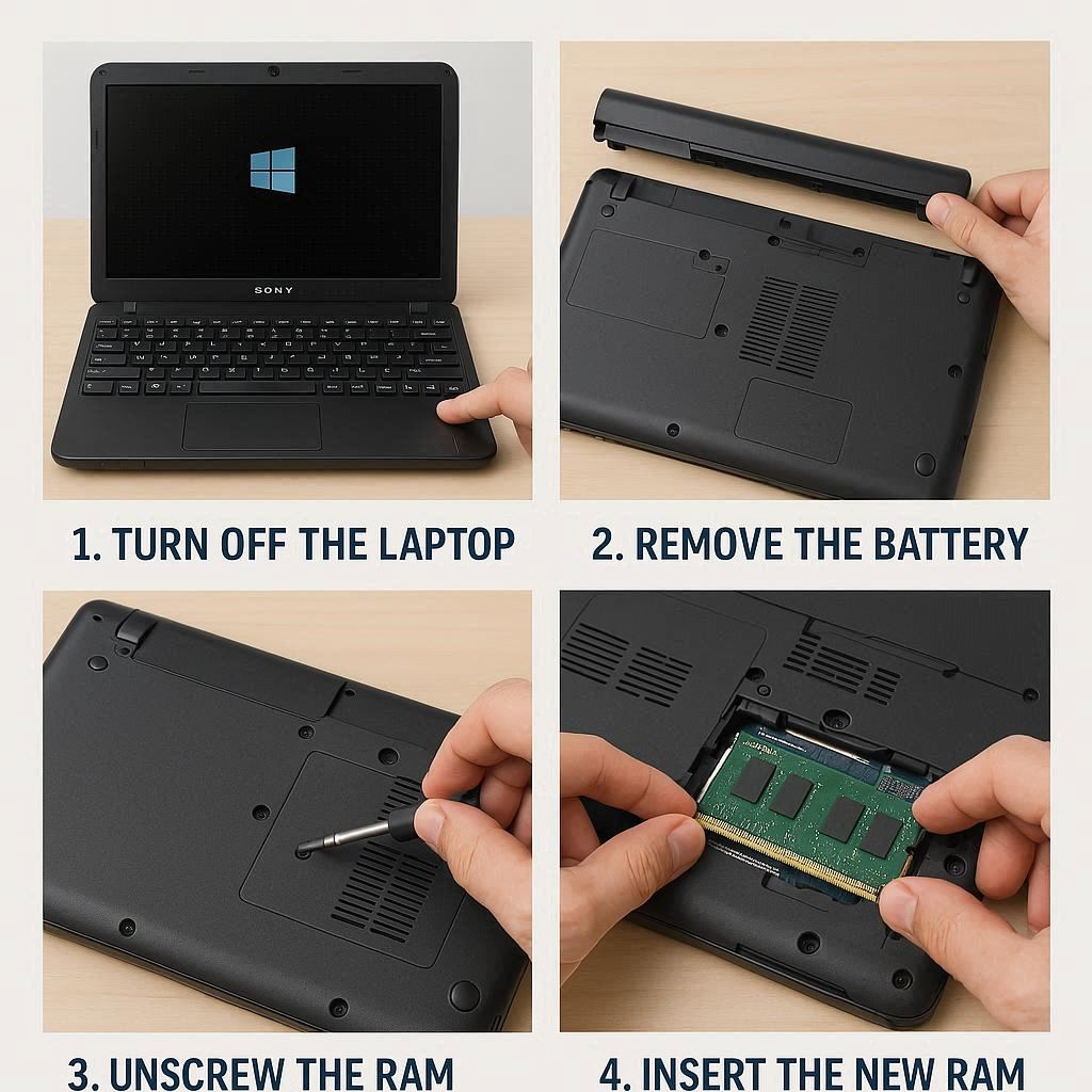 راهنمای گام‌ به‌ گام ارتقا رم سونی