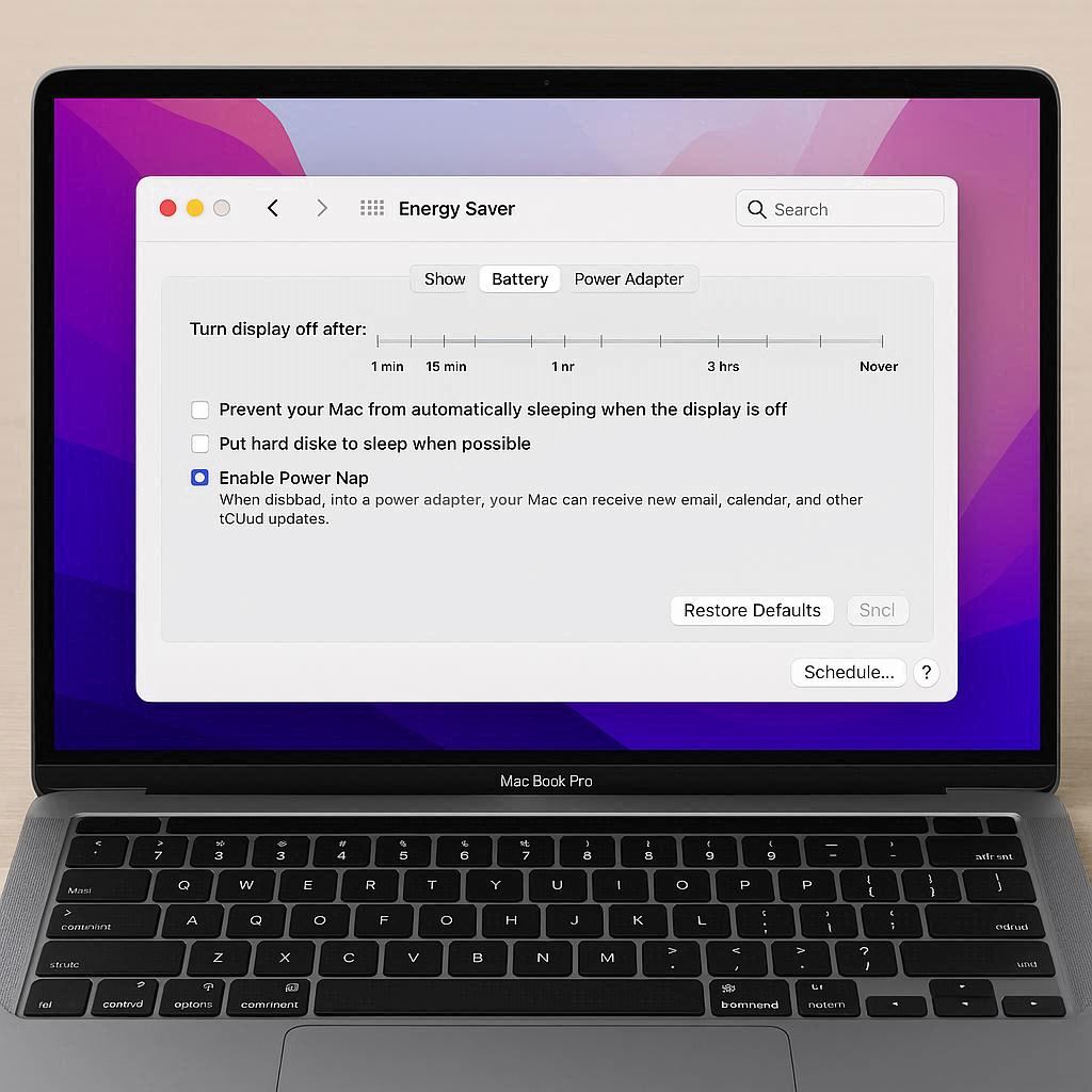 رفع مشکل افزایش سرعت فن در لپ تاپ مک ‌بوک