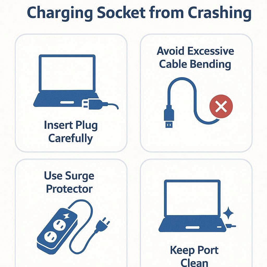 روش‌های جلوگیری از خرابی سوکت شارژ سامسونگ