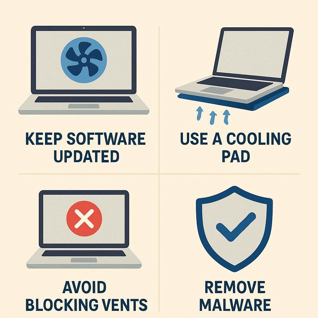 روش‌های جلوگیری از خرابی فن لپ تاپ مک ‌بوک