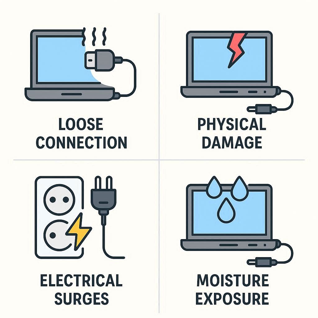 علت‌های آسیب دیدن سوکت شارژ سامسونگ