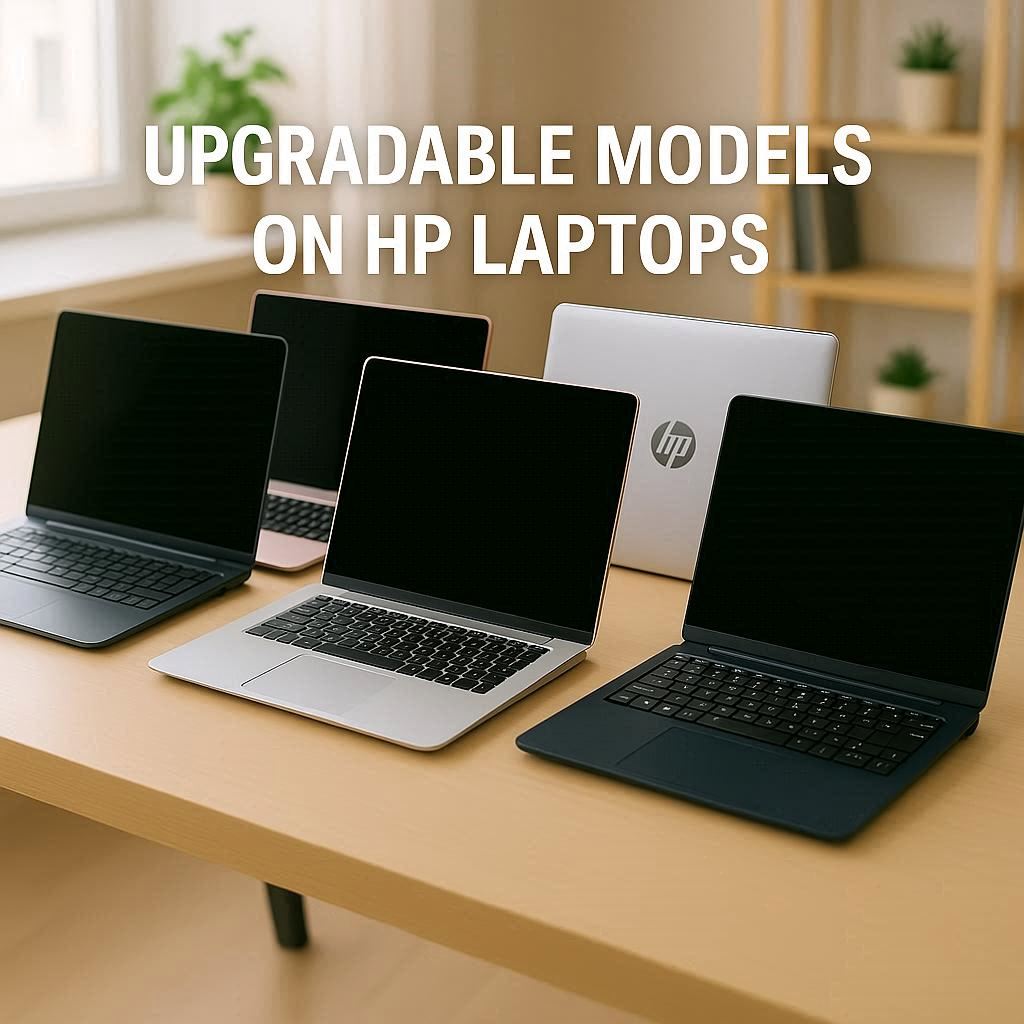 مدل‌های قابل ارتقا در لپ تاپ‌های اچ پی