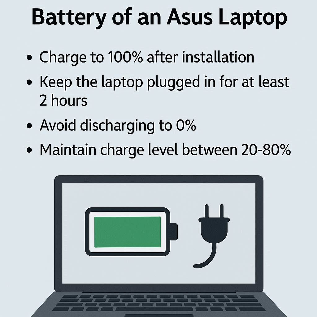 مراقبت بعد از تعویض باتری