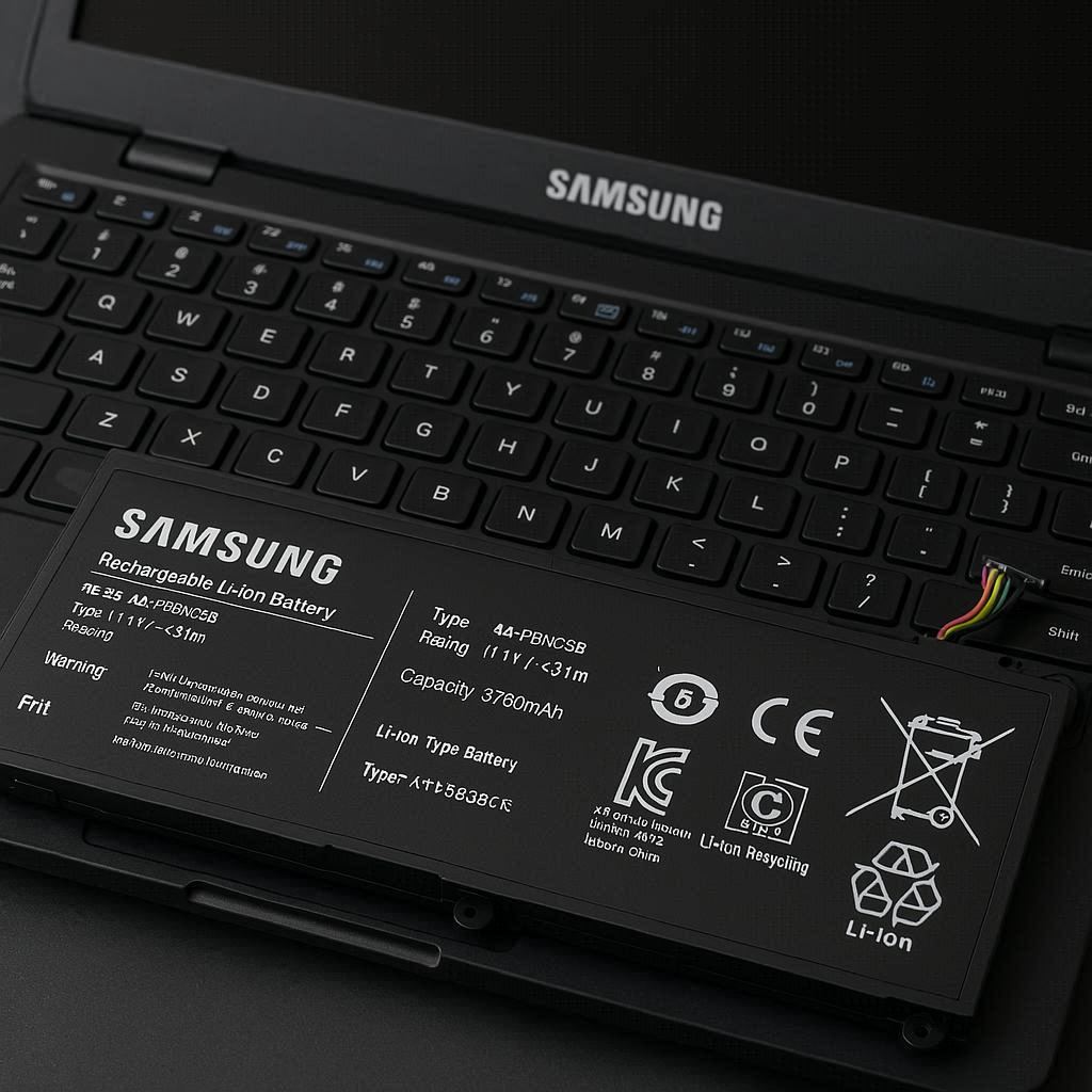 مشکلات رایج باتری لپ تاپ سامسونگ