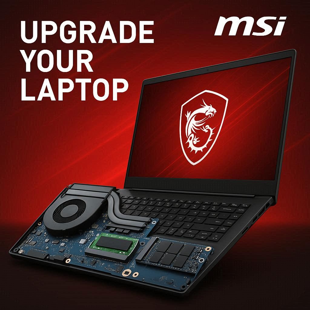 معرفی برند MSI و قابلیت ارتقا در لپ‌تاپ‌های آن