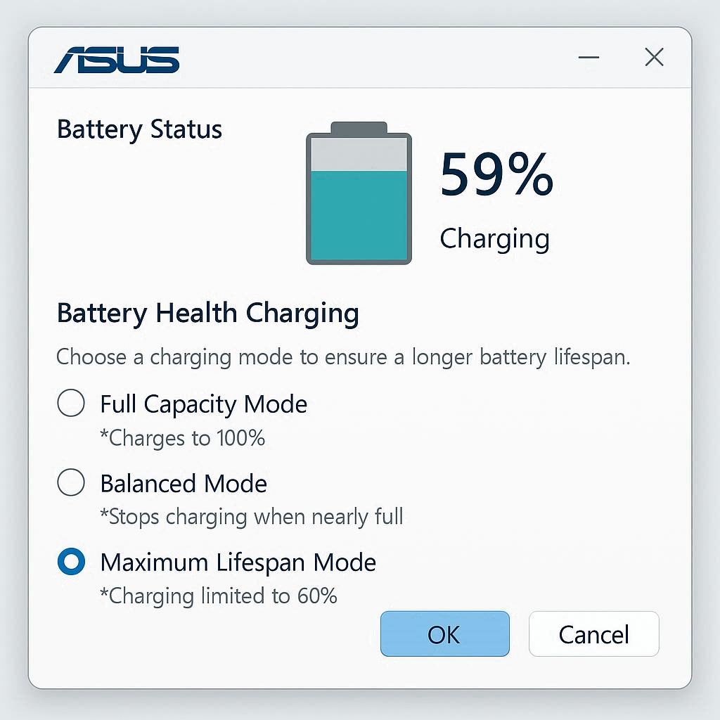نرم‌افزارهای مدیریت باتری