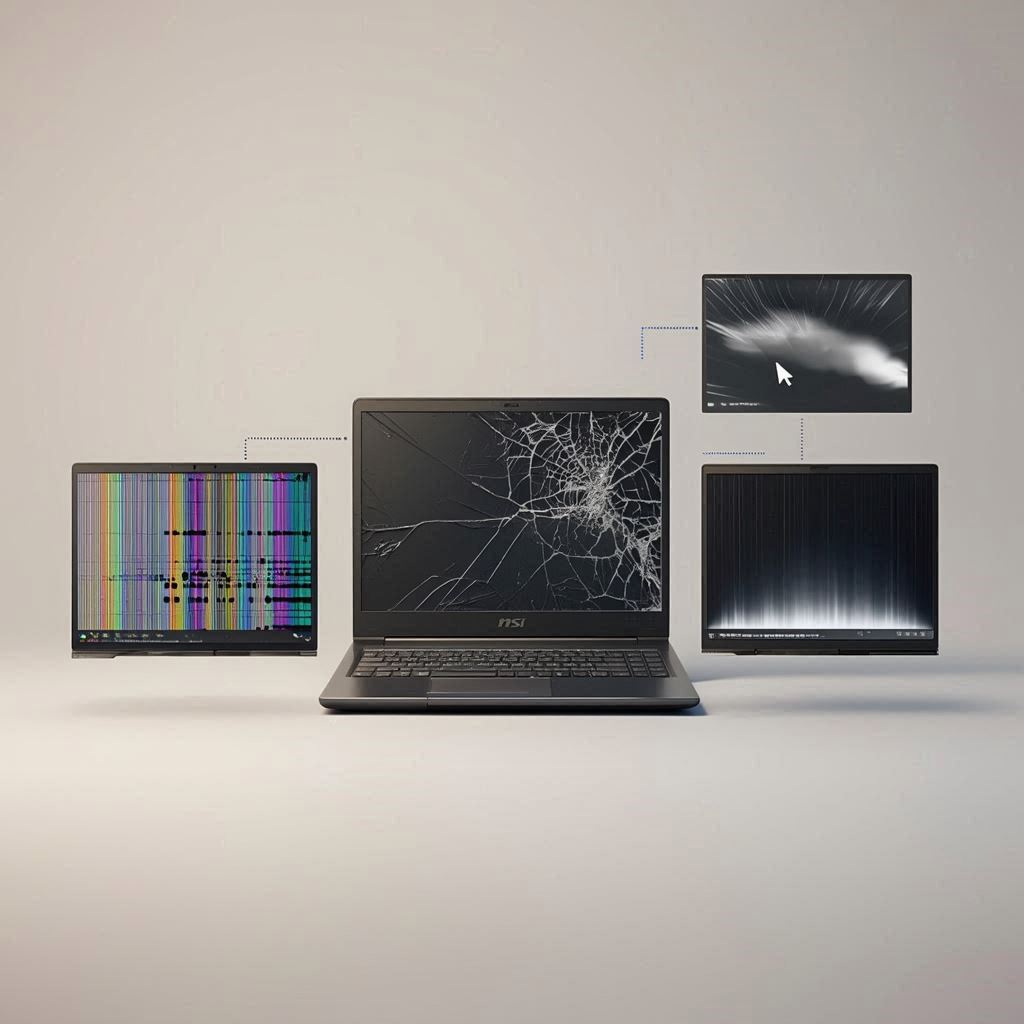 نشانه‌های خراب شدن ال سی دی