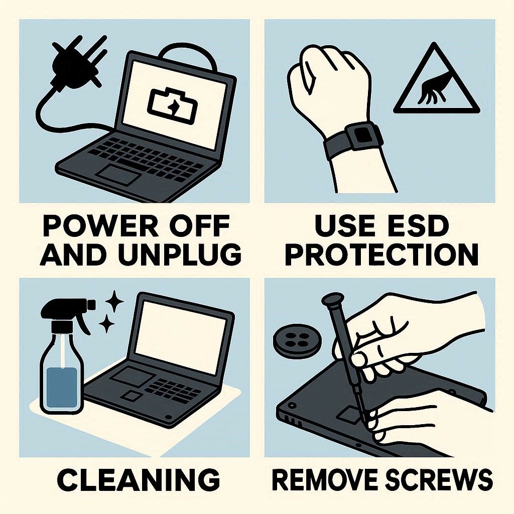 نکات ایمنی هنگام ارتقا فوجیتسو