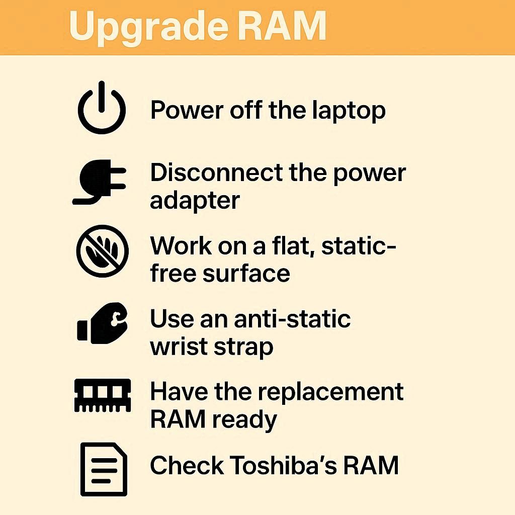 نکات قبل از باز کردن لپ ‌تاپ